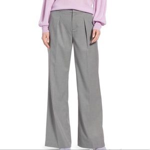 Halogen Houndstooth Wide Leg Pants